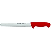 Arcos Serie 2900- Cuchillo Pastelero- Hoja Serrada de Acero Inoxidable Nitrum de 250 mm- Mango inyectado en…